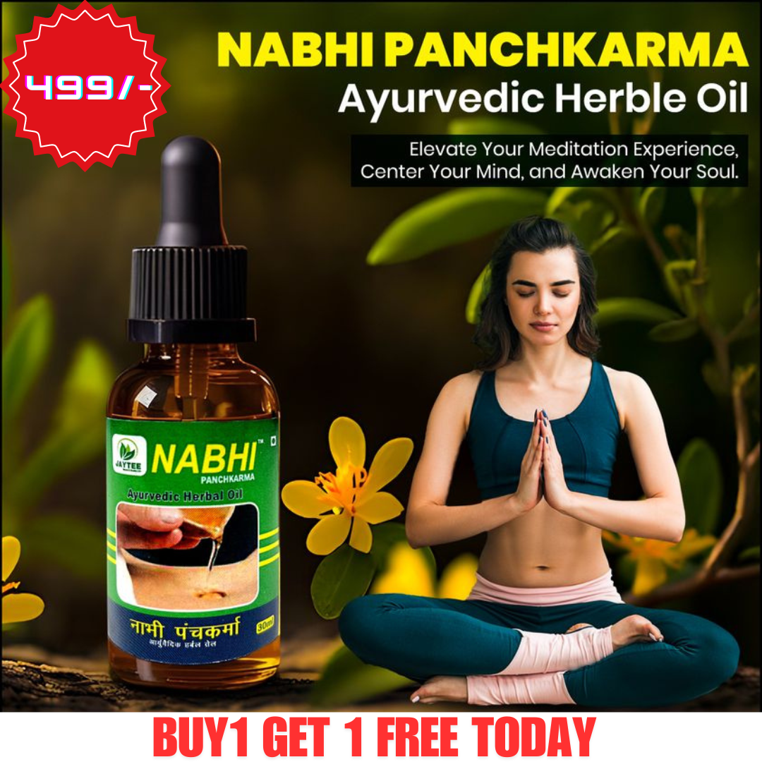 Nabhi Panchakarma Ayurvedic Oil- BUY 1 GET 1 FREE