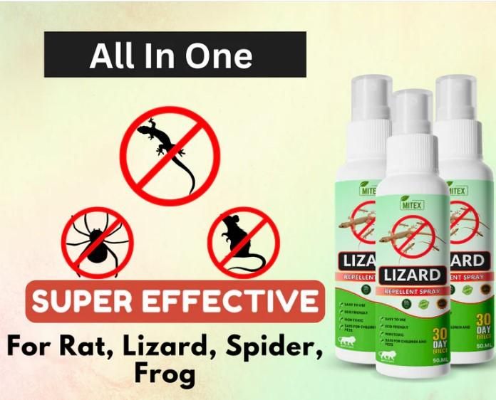 Lizard Spray Pack of 3 (50ml Each)