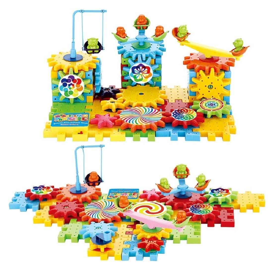 Gear Building Block (81 Pieces & 500+ Designs)