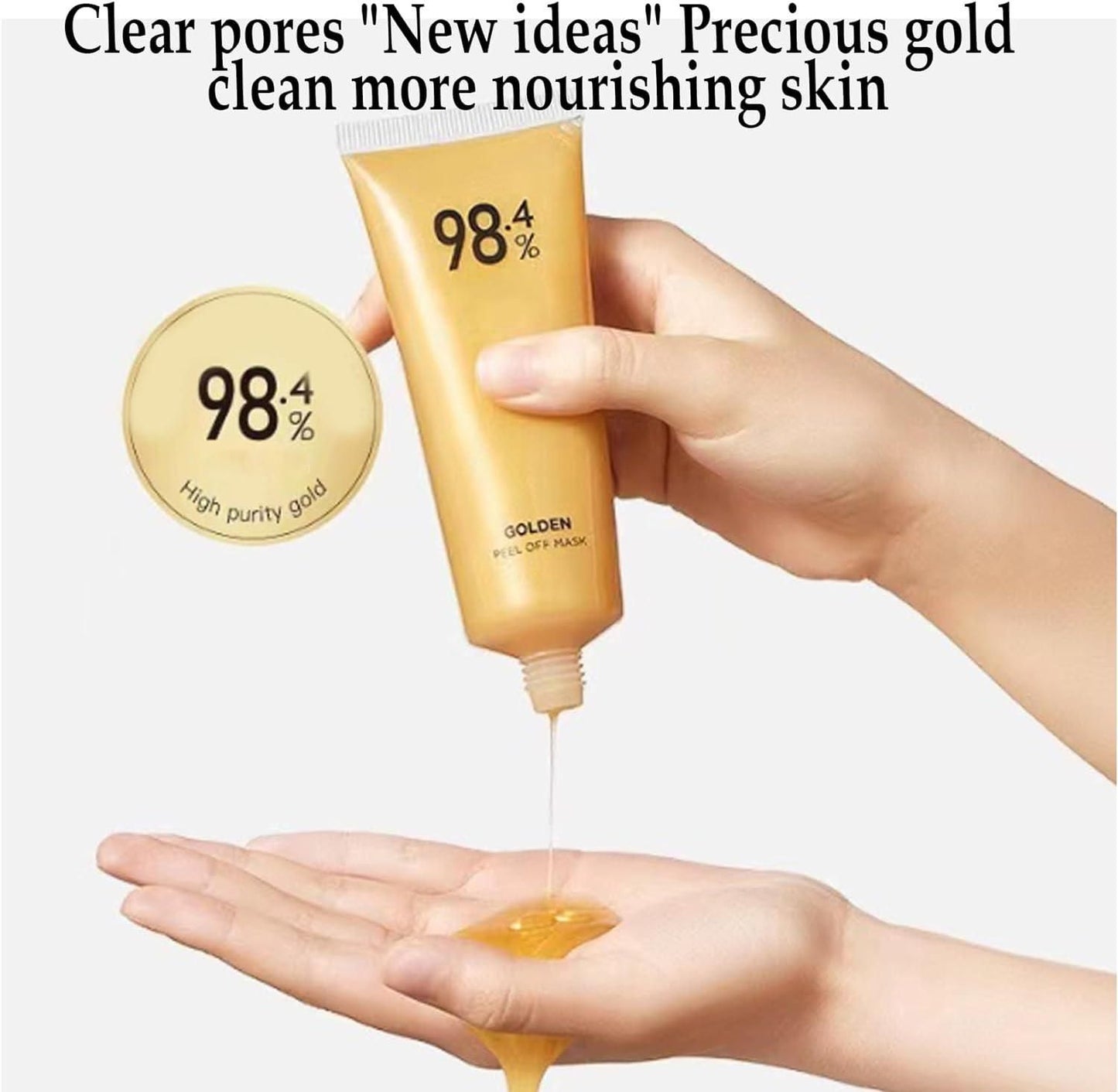 Gold Peel off Mask - 🔥Buy 1 Get 1 Free🔥 (Limited Time Offer)