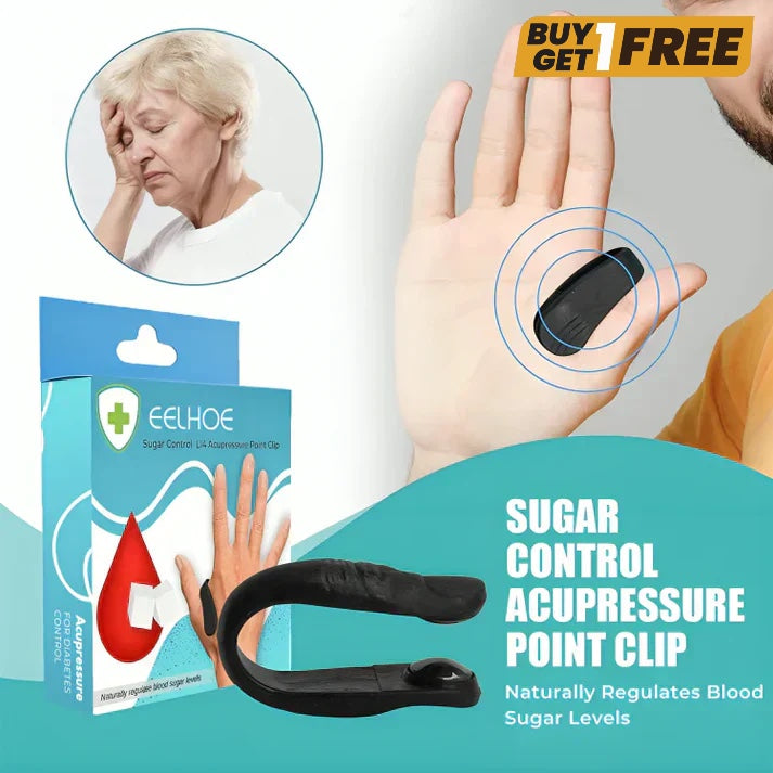 SUGAR CONTROL LI4 ACUPRESSURE POINT CLIP (4.9 ⭐⭐⭐⭐⭐ 77,373 REVIEWS) BUY 1 GET 1 FREE