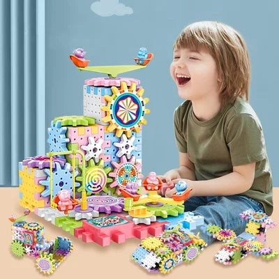 Gear Building Block (81 Pieces & 500+ Designs)