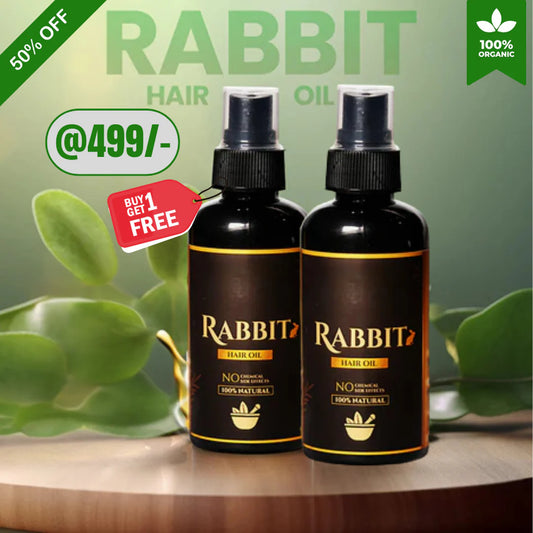 🌿Rabbit Herbal Hair Oil  😍Buy 1 Get 1 Free Today!😍